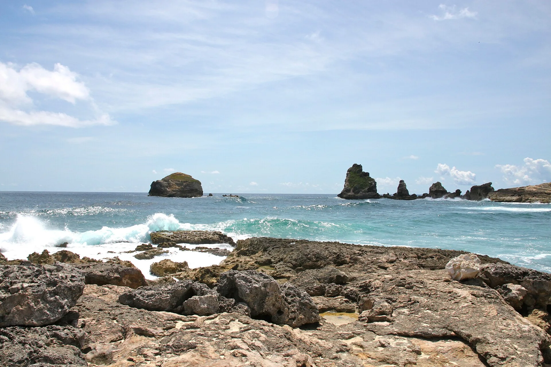 Grande-Terre : plages, lagons et pointe des Châteaux