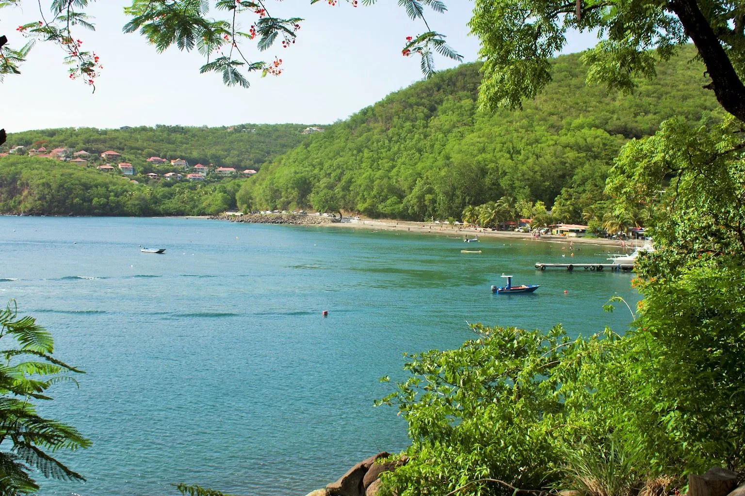 Malendure et la côte de Bouillante